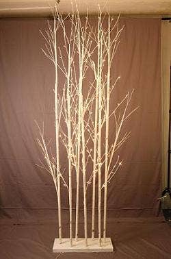 Hi-Line Gift Ltd. - Wholesale Artificial Plant - Large Birch Tree 240 Leds1