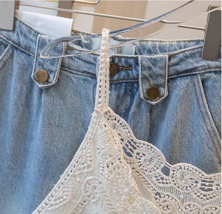 Hope & Sunshine - Wholesale Tank Top - Women's - Lace Embroidered Tank Top6