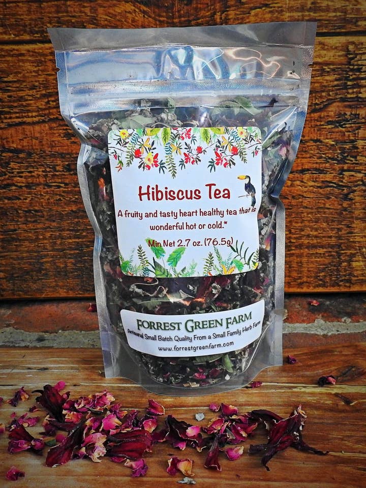 Hibiscus Tea for wholesale by Forrest Green Farm