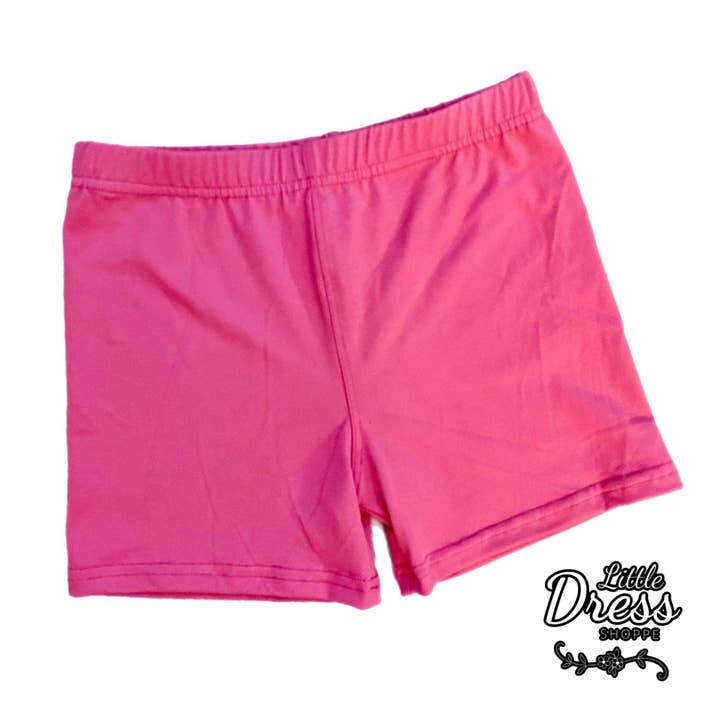 Little dress shoppe - Wholesale Shorts - Kids - Solid Color Dance Shorts7