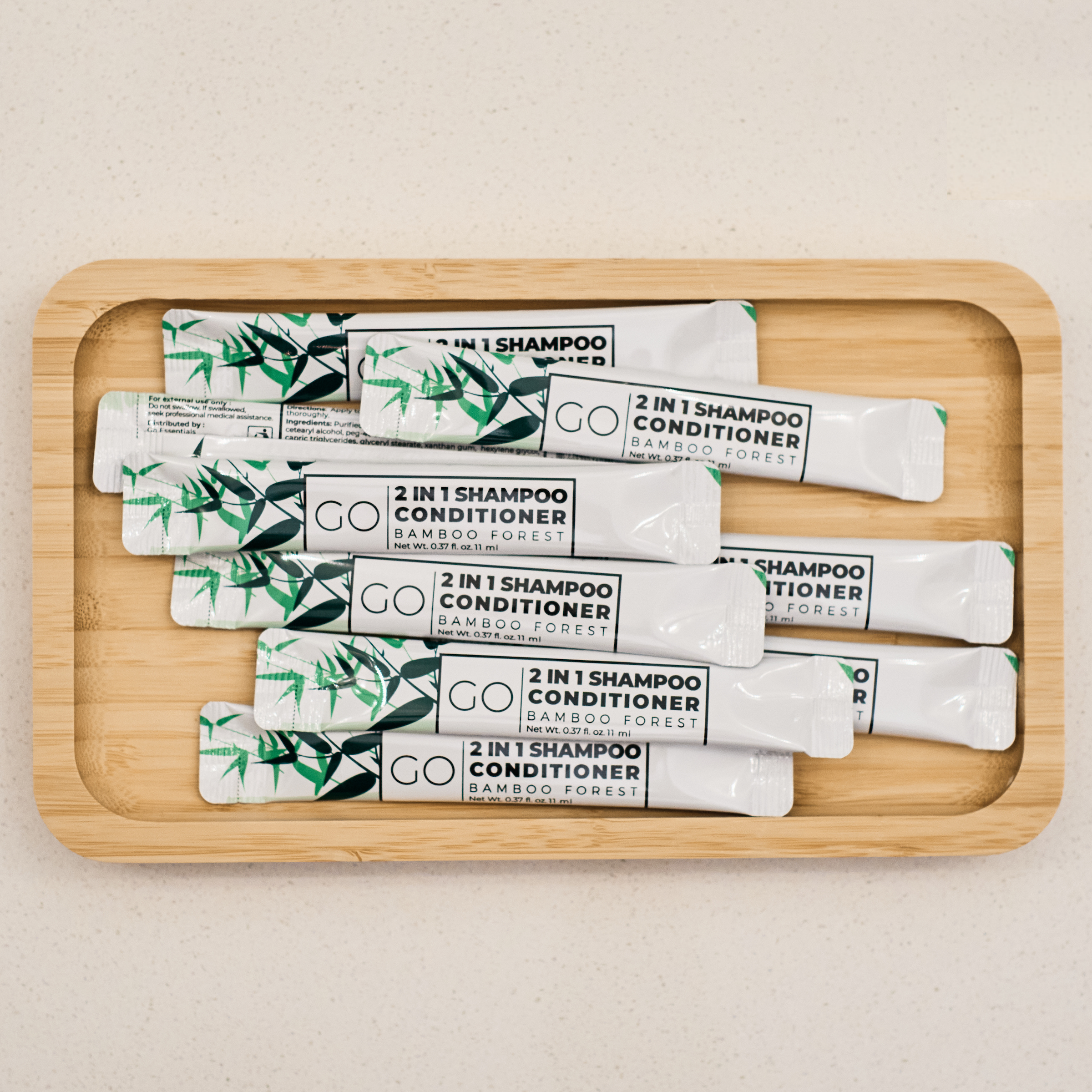 Go Mouthwash - Wholesale Shampoo Puck/Solid Shampoo - GO Travel Size Shampoo and Conditioner (1 Box - 20 Packets)5