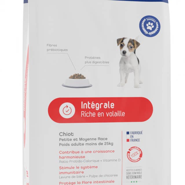 LAPSA - Wholesale Pet Food - Dog - DRY PUPPY KIBBLE SMALL & MEDIUM INTEGRAL BREEDS 2KG
