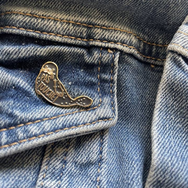 Pin's not touched for wholesale by Madame la mouette