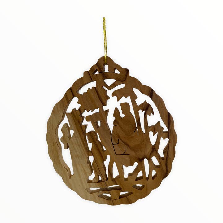 Holy Land Imports - Wholesale Ornament - Wisemen Bringing The Gifts On Camels