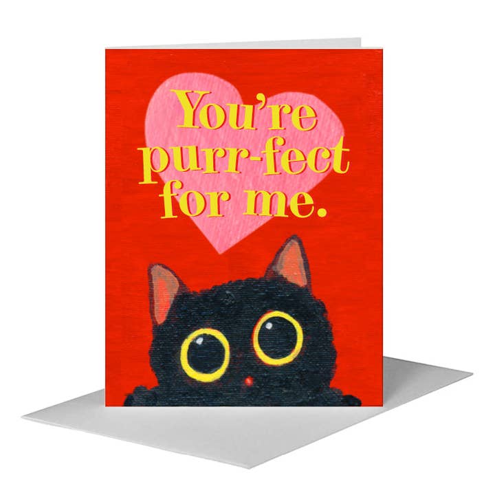 Katzenneugier, Grußkarte (#8810CM) für den Großhandel von Printed Canvas