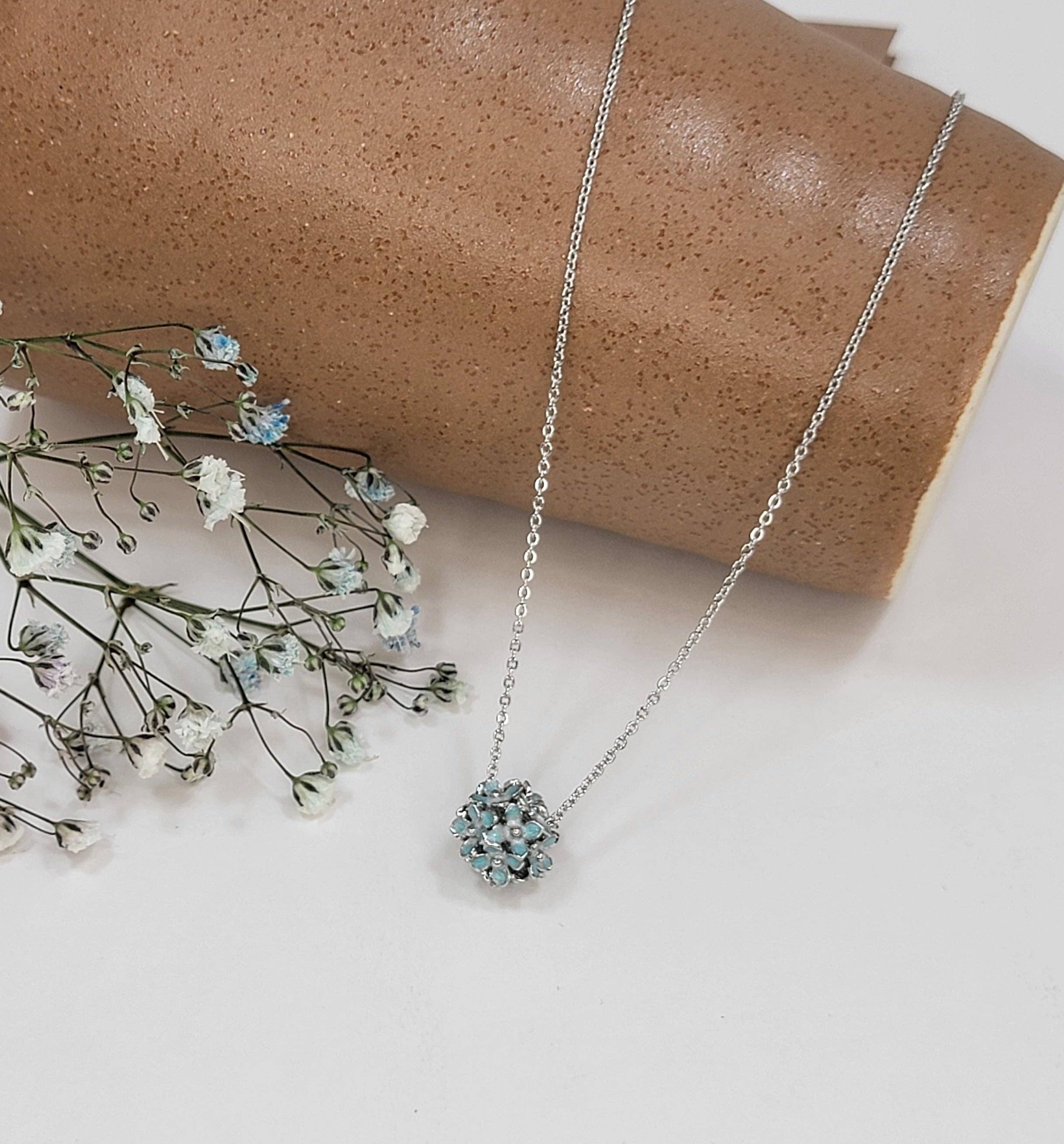 BETTYOH INC – wholesale Pendant/charm necklace – Painted Flower Ball Enamel Necklaces2