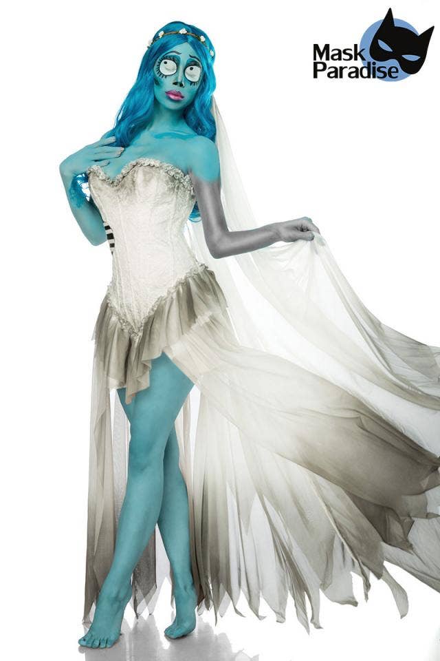 White blue Skeleton Bride for wholesale on Faire2