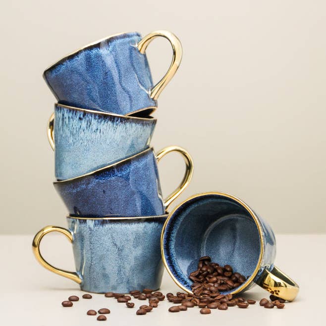 Mosaique A La Maison Malm keramik kaffekop 300 ml til morgenen for engroshandel hos Mosaique A La Maison