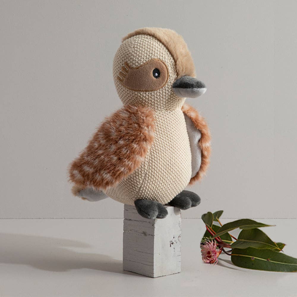 Living Textiles - Wholesale Stuffed/plush toy – Kids & baby - Knitted Toy - Kenny the Kookaburra3