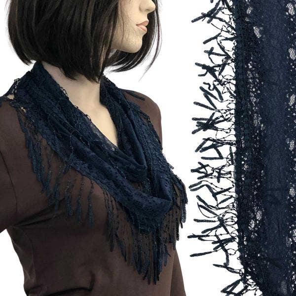 The Magic Scarf Company – Engroshandel Tørklæde - Dame – 7777 - Victorian Lace Infinity tørklæder28