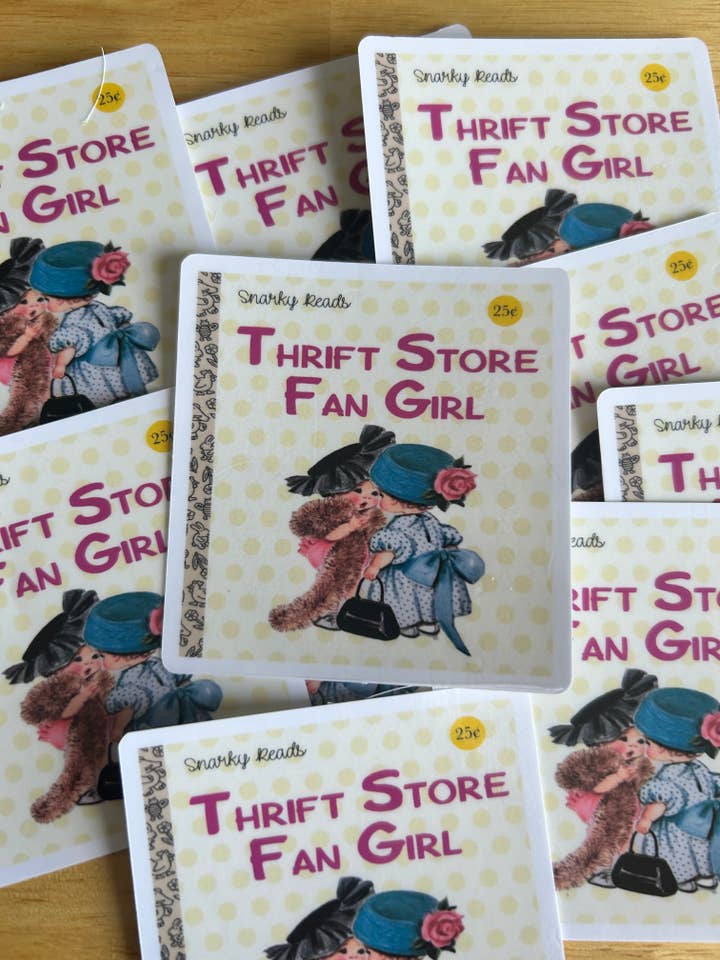 Snarky Reads " Thrift Store Fan Girl" for wholesale by Lemonsgrace Designs
