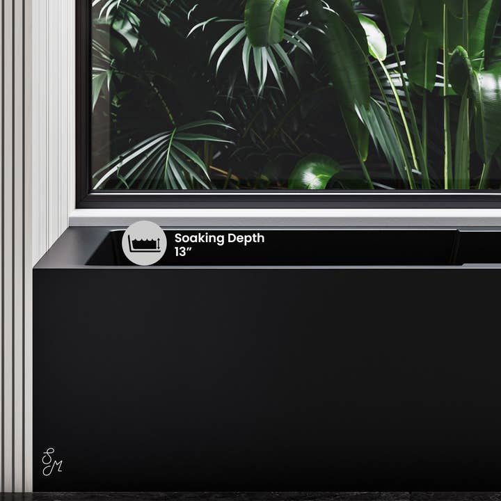Swiss Madison - Wholesale Bath & Body Set - Voltaire 60" x 30" Right-Hand Drain Bathtub in Matte Black