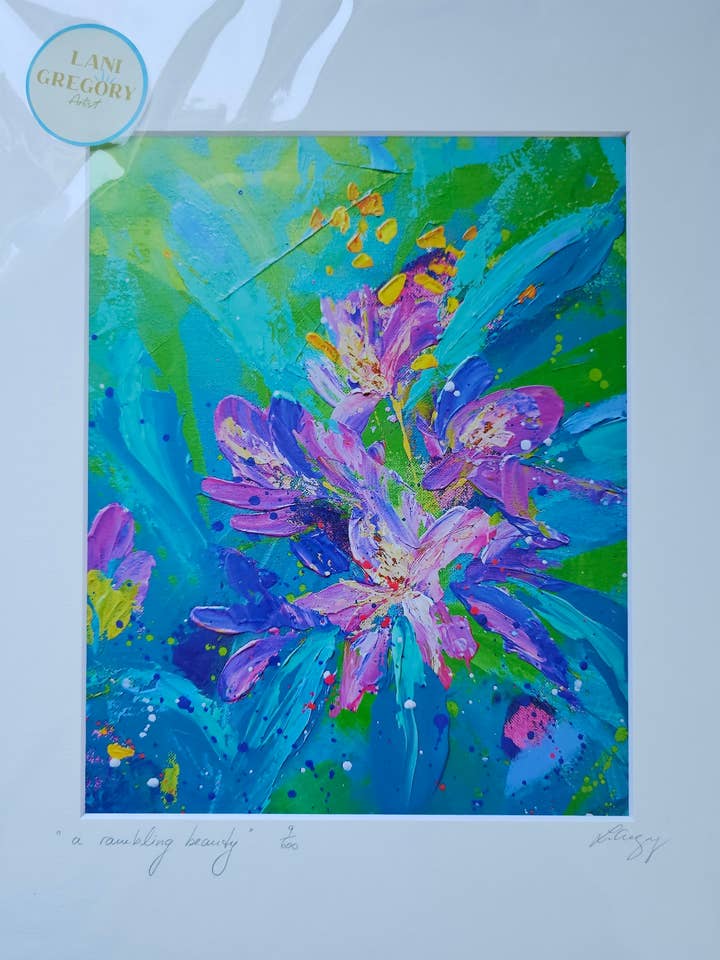 " a rambling beauty "
Limited Edition print for wholesale by Lani Gregory - Art