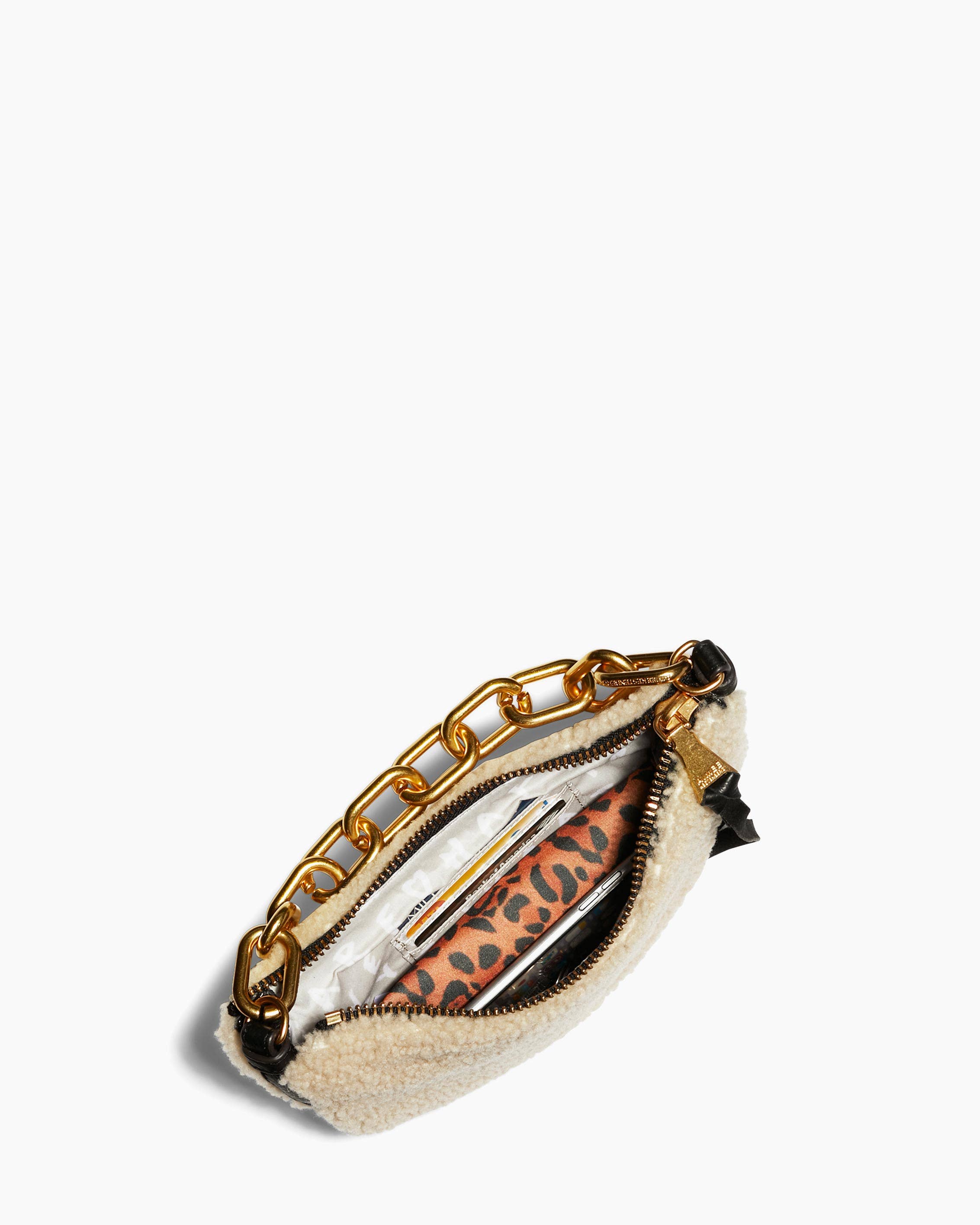 Natural Shearling Good Fortune Novelty Crossbody for wholesale on Faire3