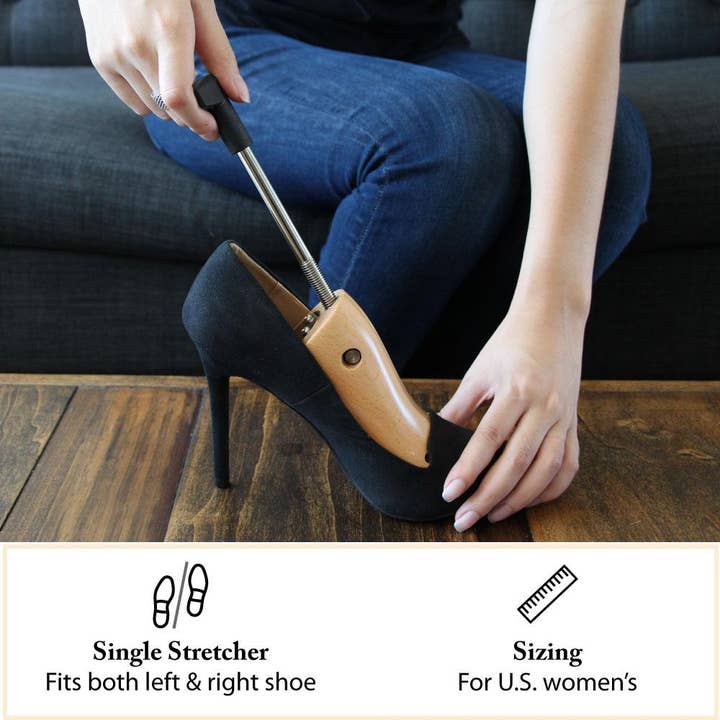FootFitter - Wholesale Shoe Horn - Unisex - FootFitter Premium Professional 3"-6" High Heel Shoe Stretcher - HH17
