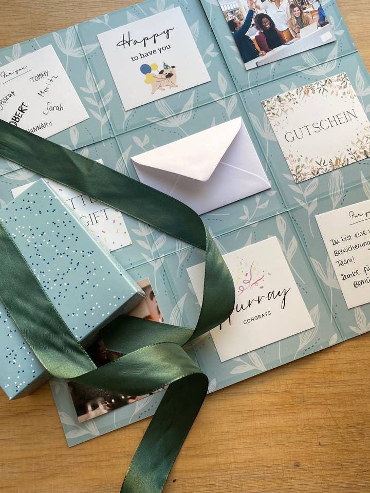 Geschenkbox Mitarbeitergeschenk für den Großhandel von Immery