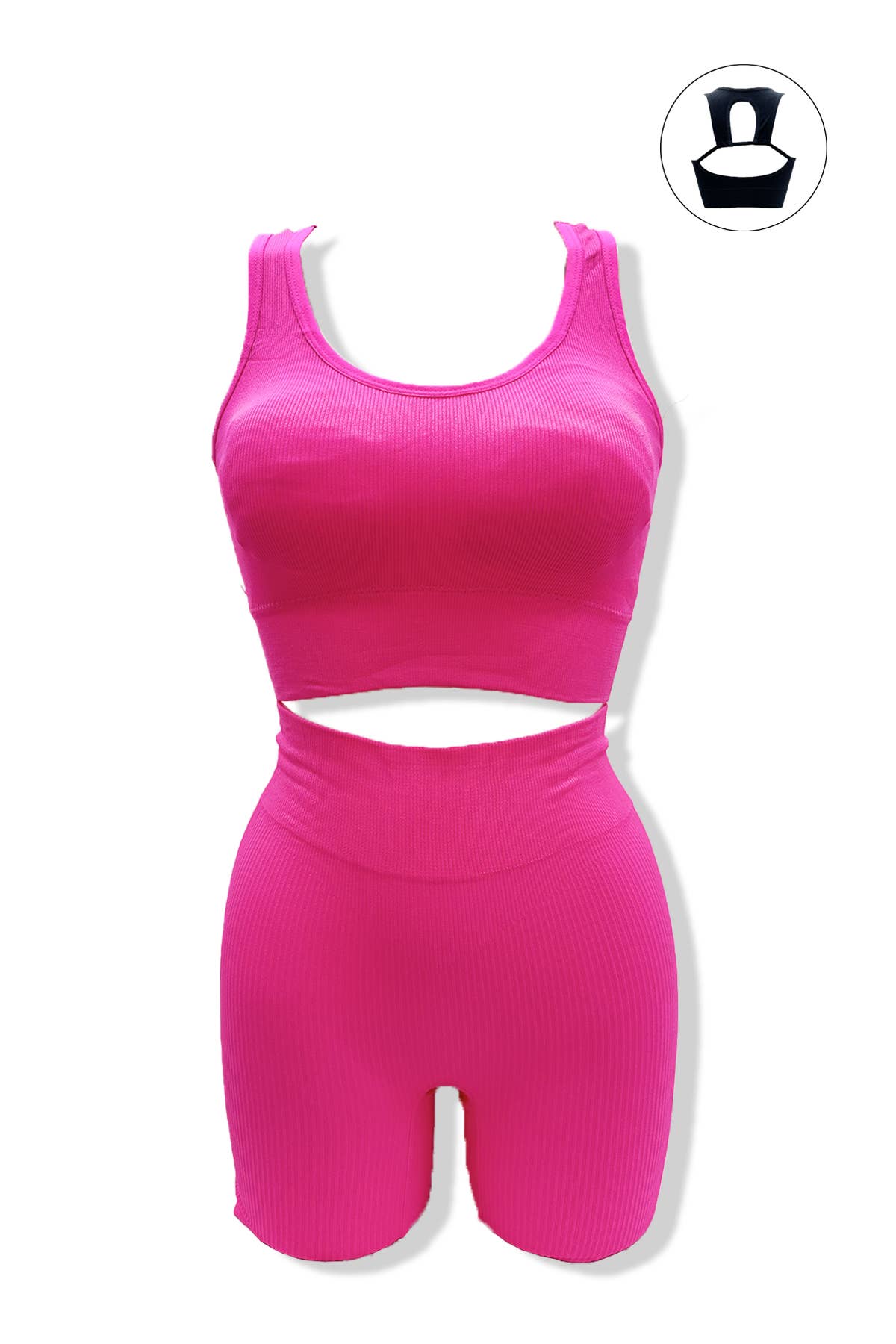 Belle Com'Elle - Wholesale Activewear Set - Women's - Ribbed Sports Set2