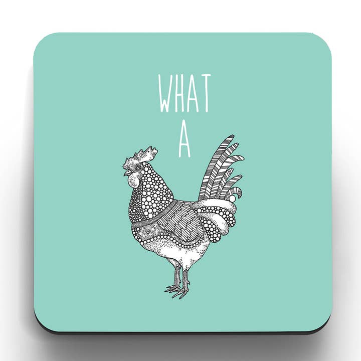 Coaster - Quel coq pour la vente par Little Dot Creations