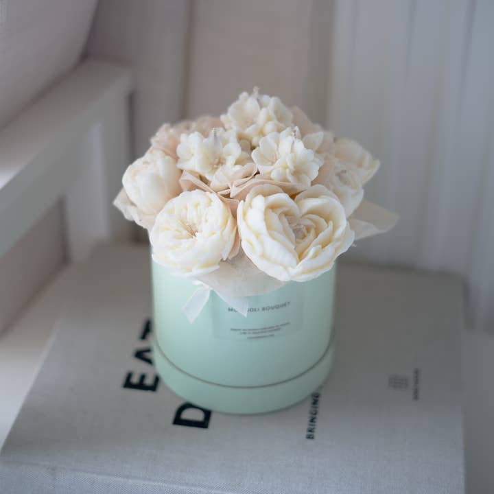 Studio Firaora - Wholesale Artificial Flowers - MY PRETTY BOUQUET of Love - Soy wax8