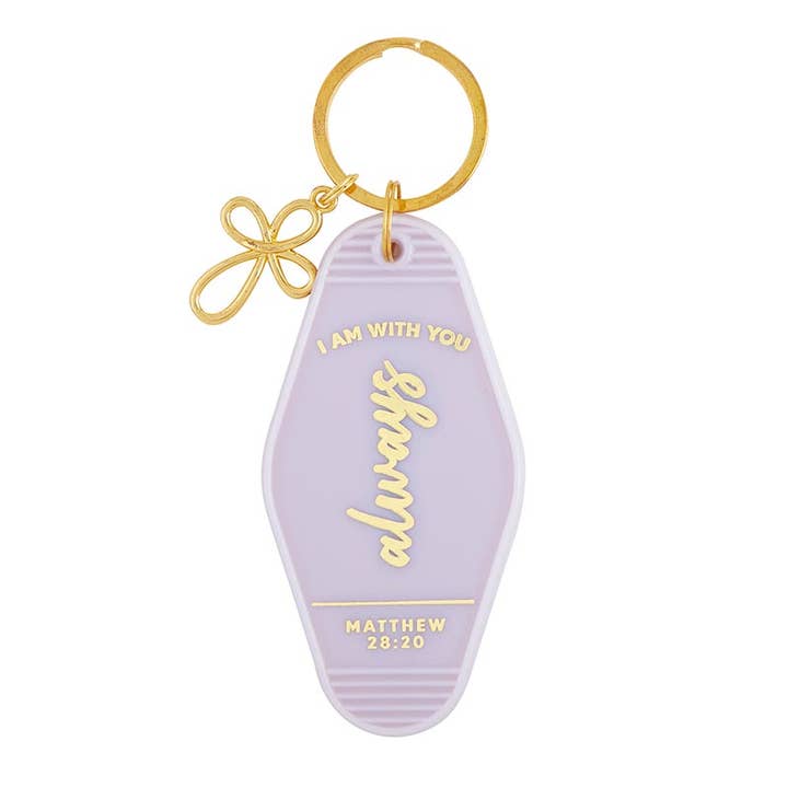 Faithworks by Creative Brands - Wholesale Keychain - Unisex - Scripture Keytag-Matthew 28:20