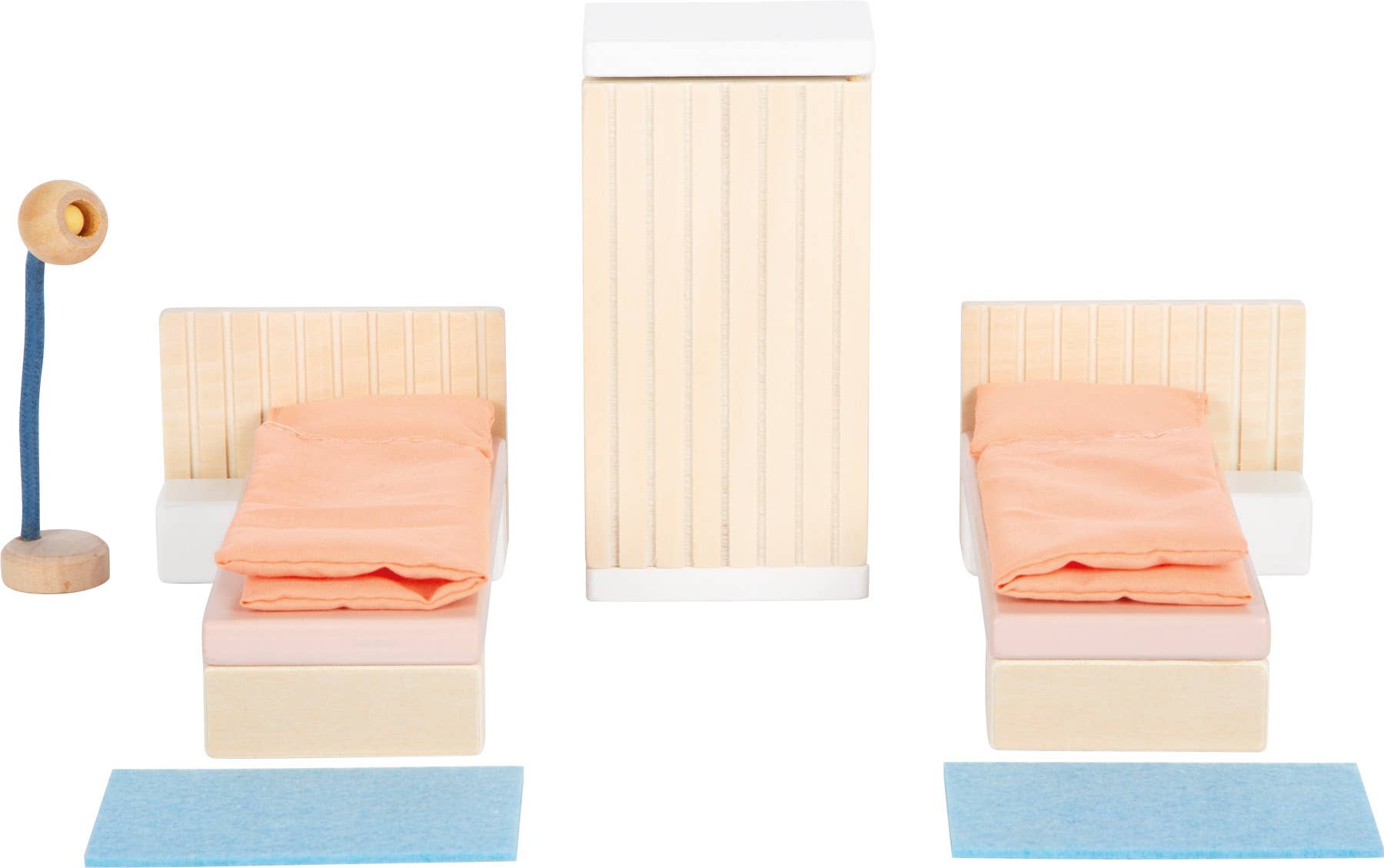 small foot - Vendita all'ingrosso Giocattolo in legno - Bambini - Casa delle bambole in legno naturale con mobili e accessori7