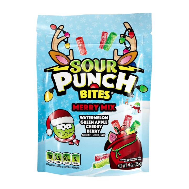 Mélange Merry Mix Sour Punch Bites 9 oz - 12 carats pour la vente par I Got Your Candy