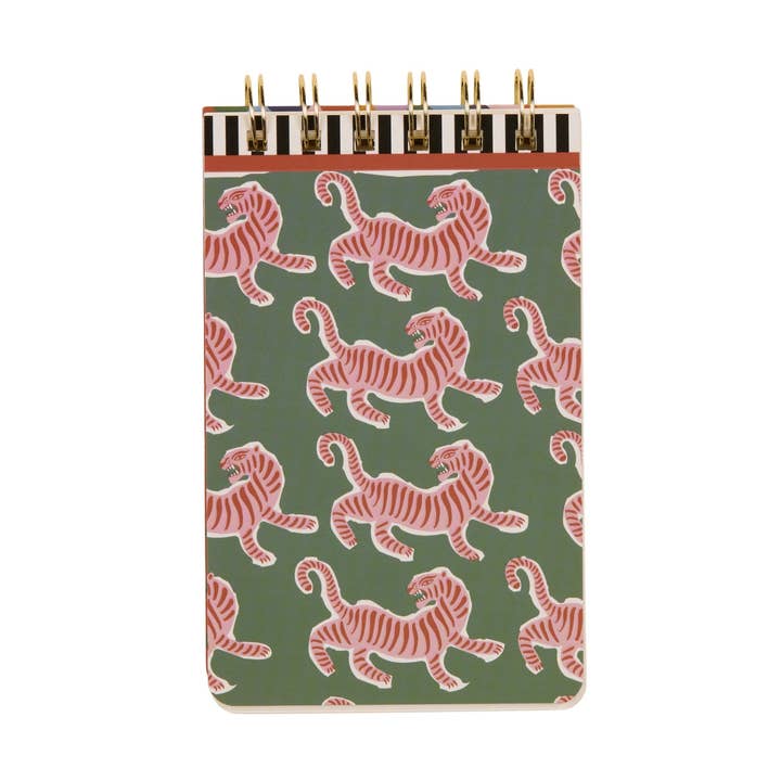 Designworks Collective – wholesale Notepad – Designworks Ink A Dopo Tiger Twin Wire Notepad0