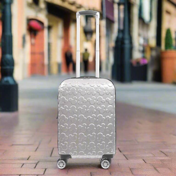 FUL Luggage (Concept One) – wholesale Luggage – Disney Ful Mickey Mouse Icon All Over 3D Molded 22.5" Carry-on Luggage1