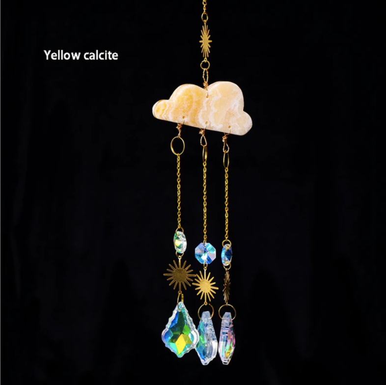Crystolver (We Cover All Import Fees) - Wholesale Suncatcher - Cloud Carving Rainbow Charm Suncatcher3