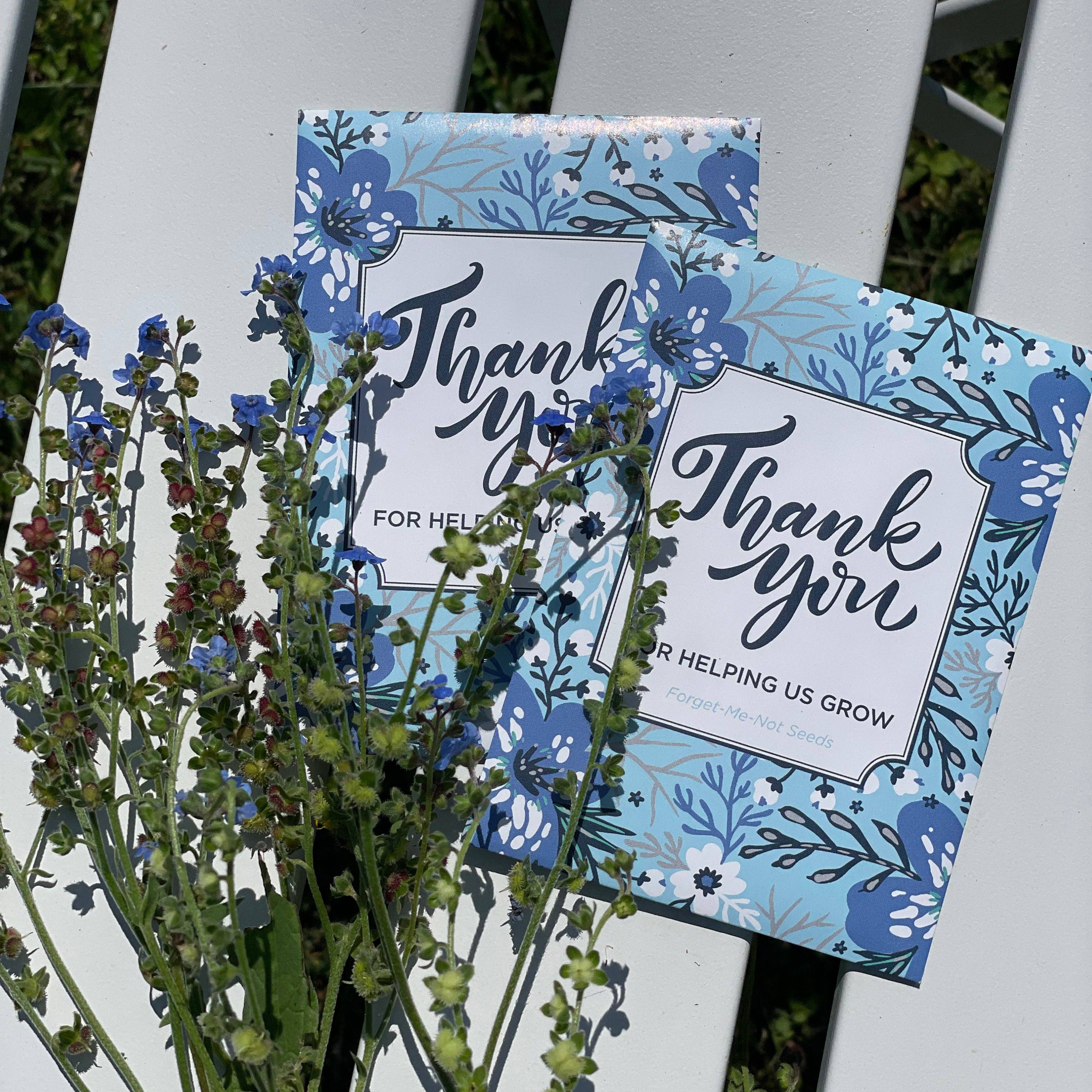 Bentley Seed Co. - Wholesale Plant Seeds - Help Us Grow Forget Me Not - Forget Me Not Seed Packets7