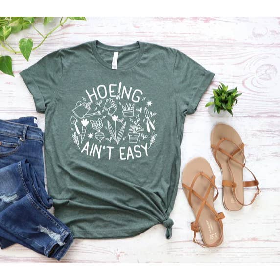 PrimestoreUS - Wholesale Screen Printed T-Shirt - Women's - Gardener Shirt, Garden T-shirt, Plant Lover Shirt, Farmer T2