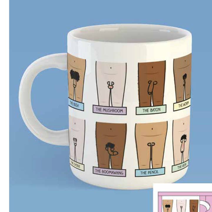 Penis Mug for wholesale by William Valentine Collection