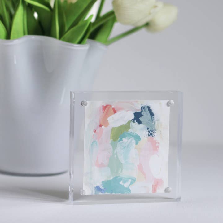 Anna Walding Art - Wholesale Art Print - Abstract in Acrylic Frame 4x4