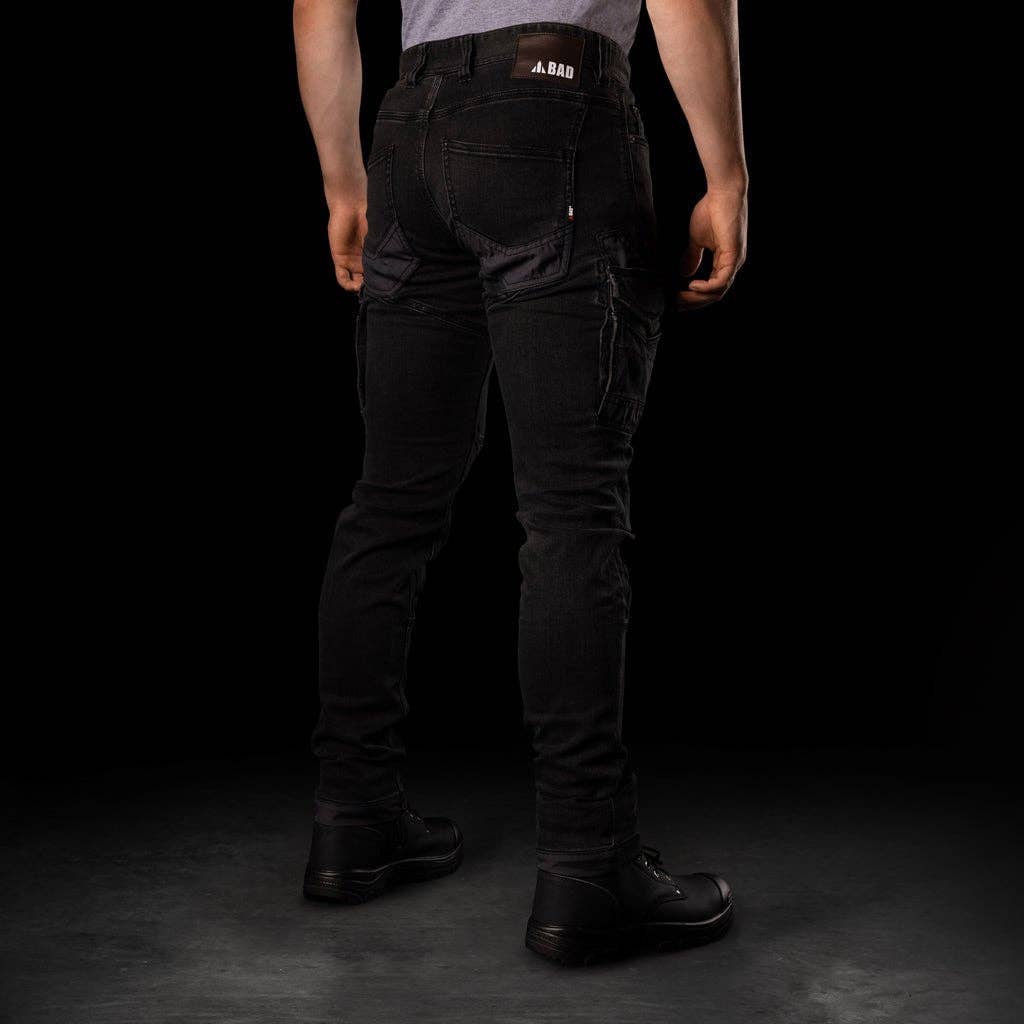 BAD WORKWEAR – Engroshandel Jeans - Herre – BAD ATTITUDE™ DENIM ARBEJDSJEANS MED SMAL PASFORM8