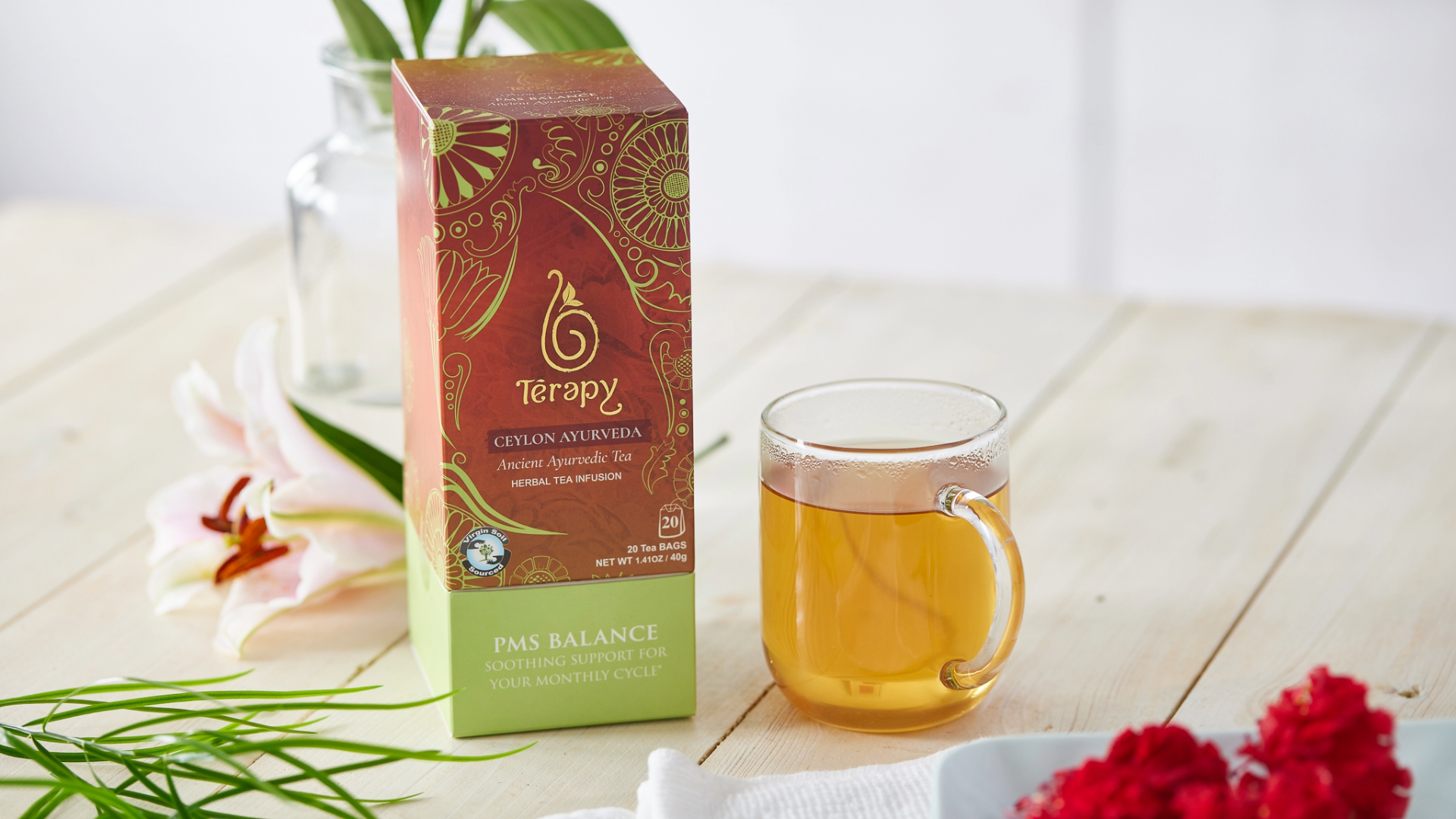 Terapy Ceylon Tea - Wholesale Health/Detox Tea - PMS Balance Ayurveda Tea1