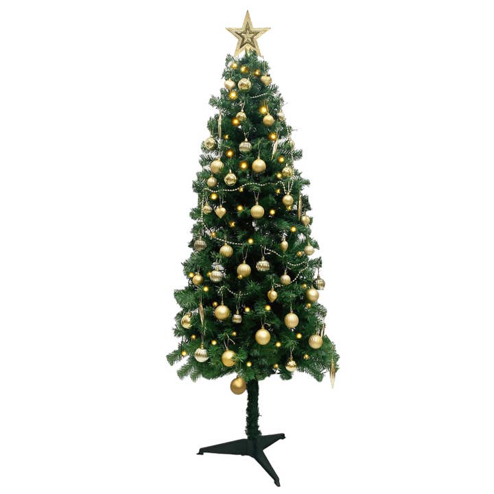 Daniel James – wholesale Artificial Christmas tree – 6ft Christmas Tree in a Box with Decorations & Lights1