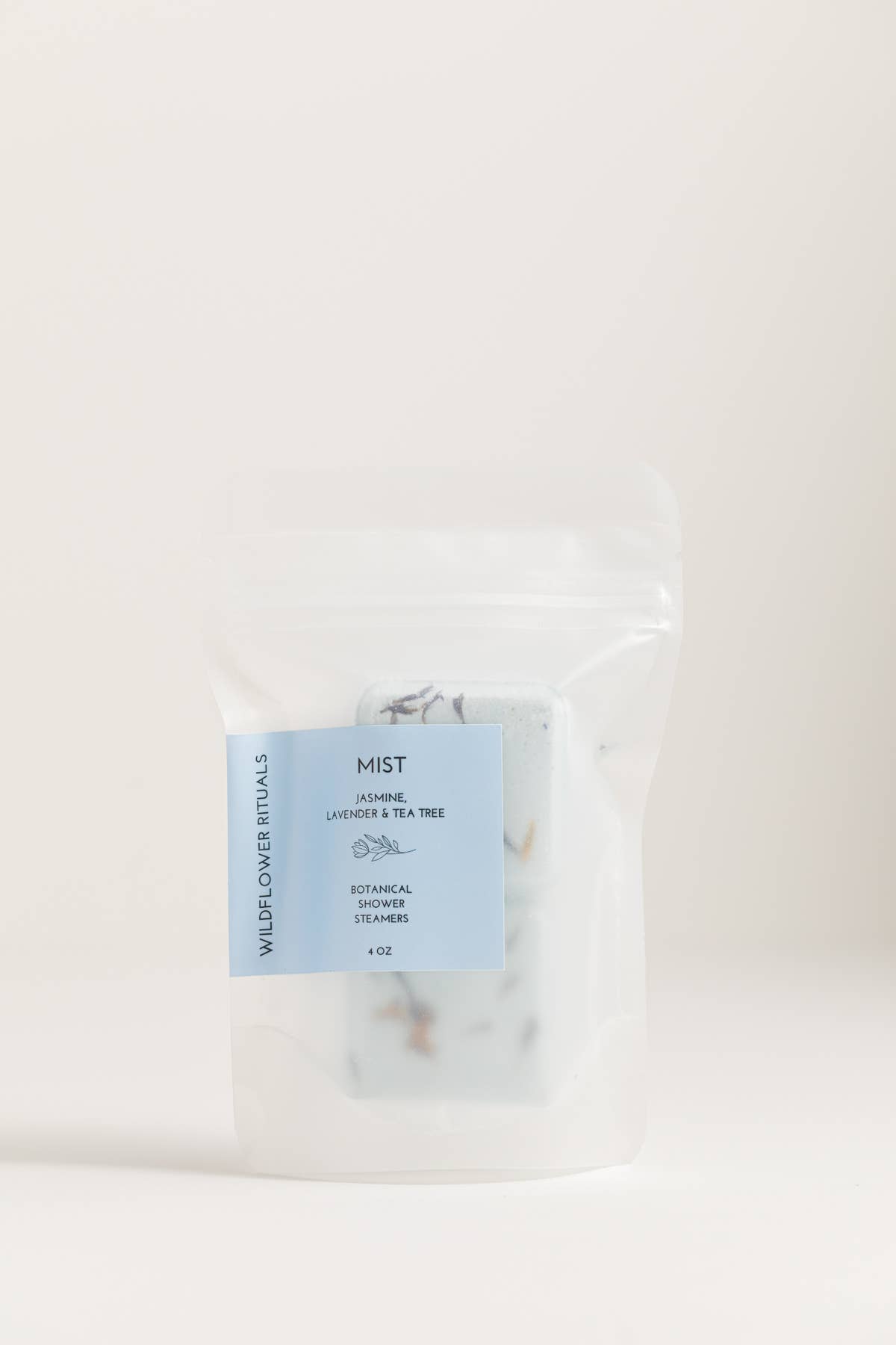 Wildflower Rituals - Vente Bombe de douche/galet bien-être pour la douche - Vapeurs de Douche Botaniques Mist - Jasmin Lavande Arbre à Thé1