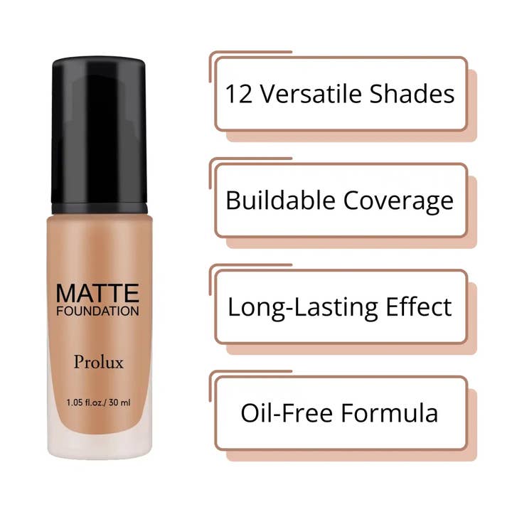 Efon International Corp. - Wholesale Foundation - Matte Foundation - Lightweight, Smooth & Oil-free Foundation35