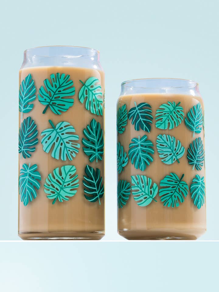 Copo Monstera por atacado de Ten By Ten