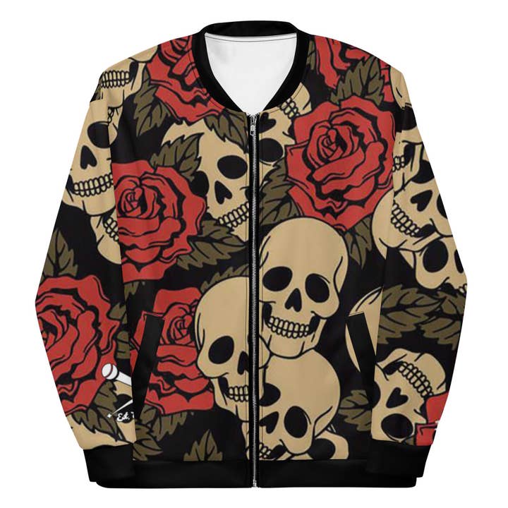 The Closet Junkies – wholesale Bomber jacket – Women’s – Inglorious Bastard Satin Jacket