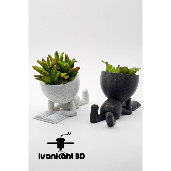 People Planter Reading a Book for wholesale by 3DCustomPrintsUS