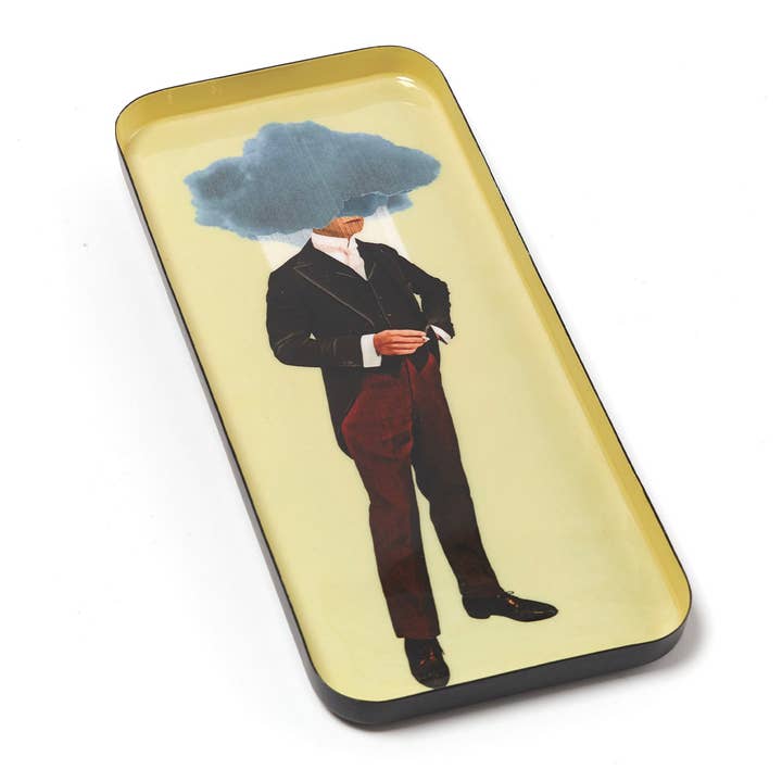 Gangzaï Design - Wholesale Decorative Tray - Rectangular catchall Rainyman1