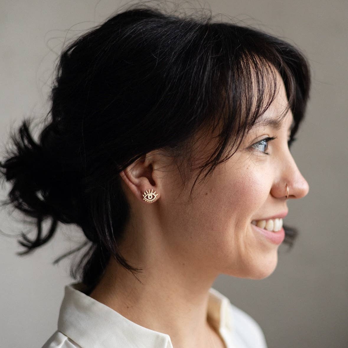 Carolyn Keys - Wholesale Stud/Post Earrings - Ojo Stud1