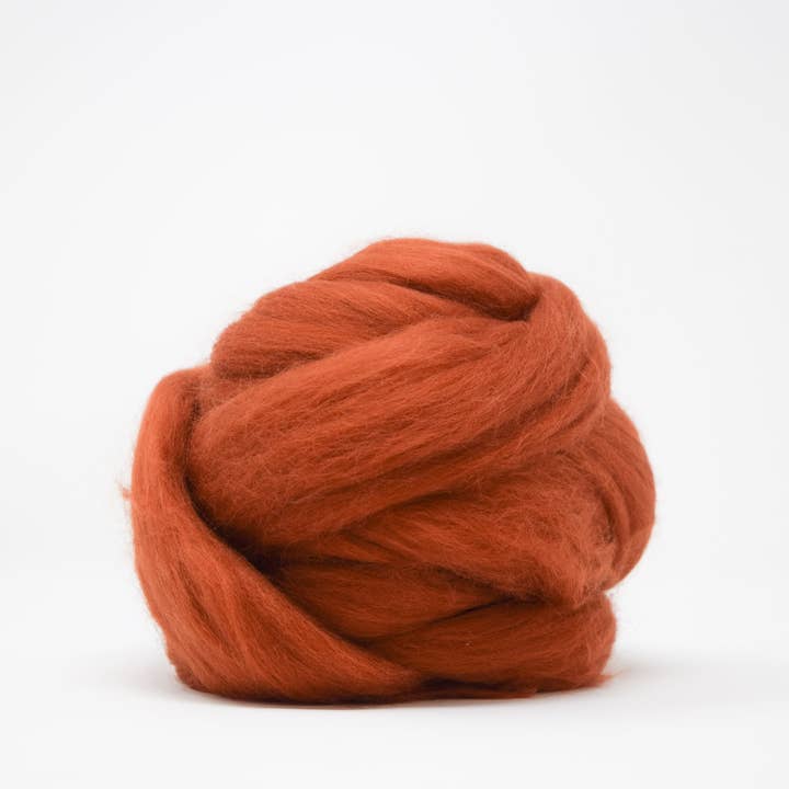 LAINE MÉRINOS À FILER - ORANGE BRÛLÉ pour la vente par Ganxxet, Inc.