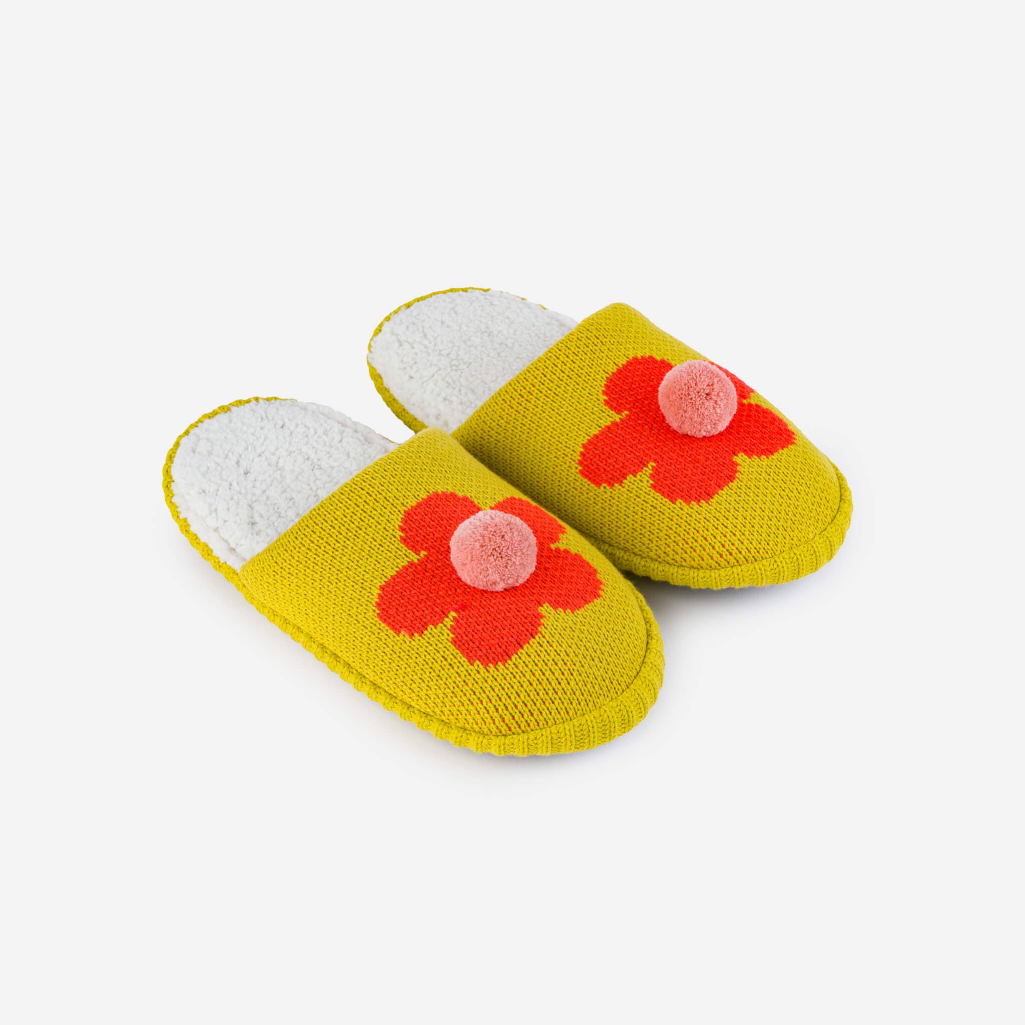 VERLOOP | knits – wholesale Tofflor - Unisex – Flower Pom Slide Tofflor3