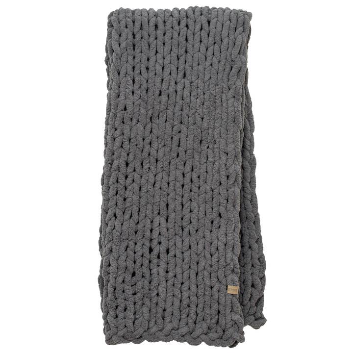 BIG LOViE - Wholesale Throw Blanket - Infinite Chunky Knit Blanket - Big