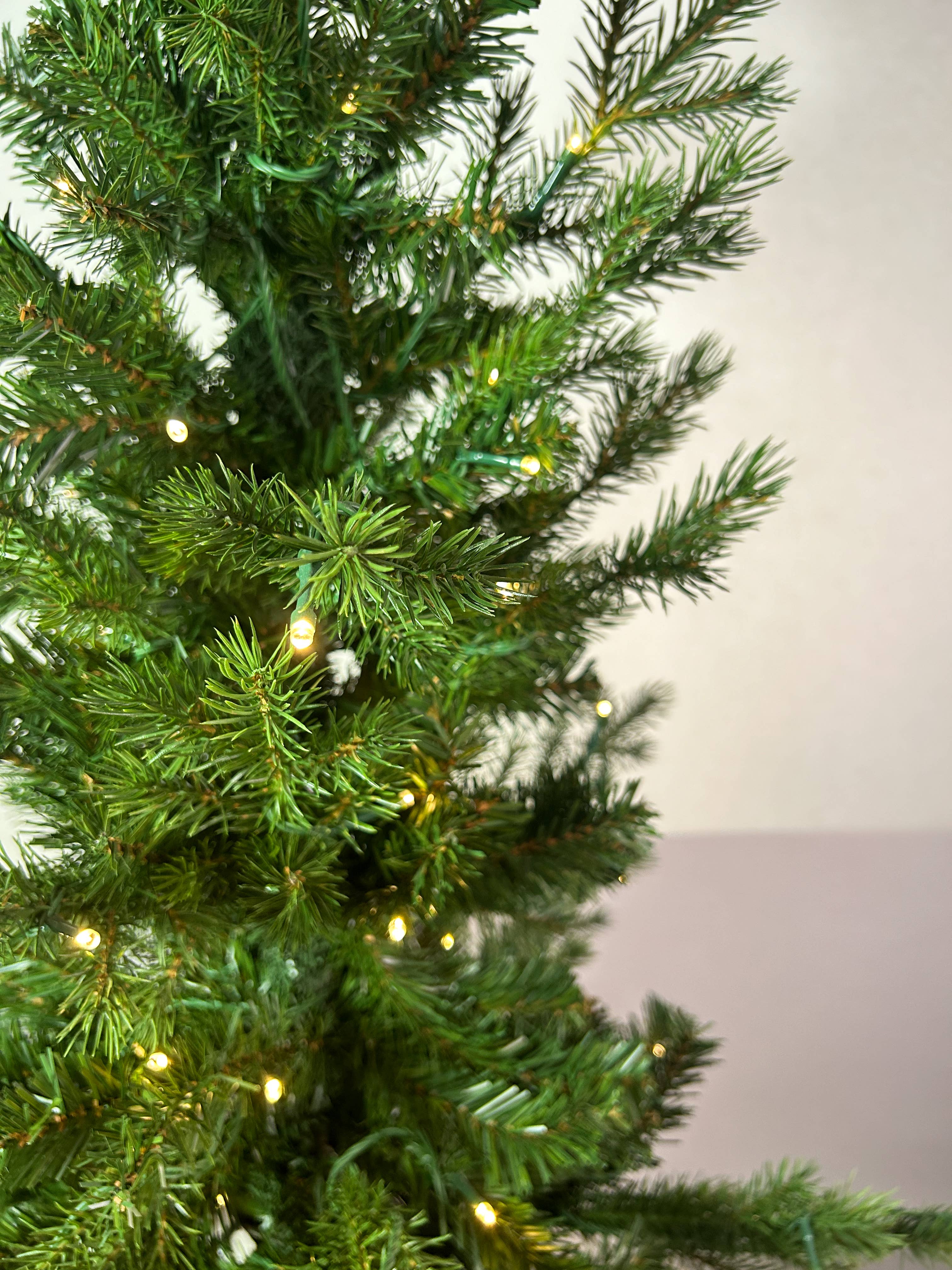 Jacobson - Wholesale Artificial Christmas Tree - 7.5ft Slim Pencil Christmas Tree - Hillside Spruce1