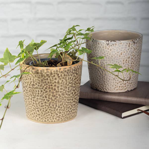 Forpost Trade Inc - Vente Pot - Pot de fleurs texturé1