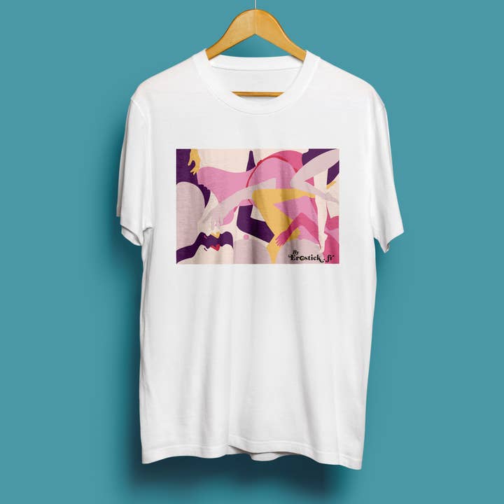 Maglietta Magic Kiss a colori per la vendita all'ingrosso da parte di Erostick