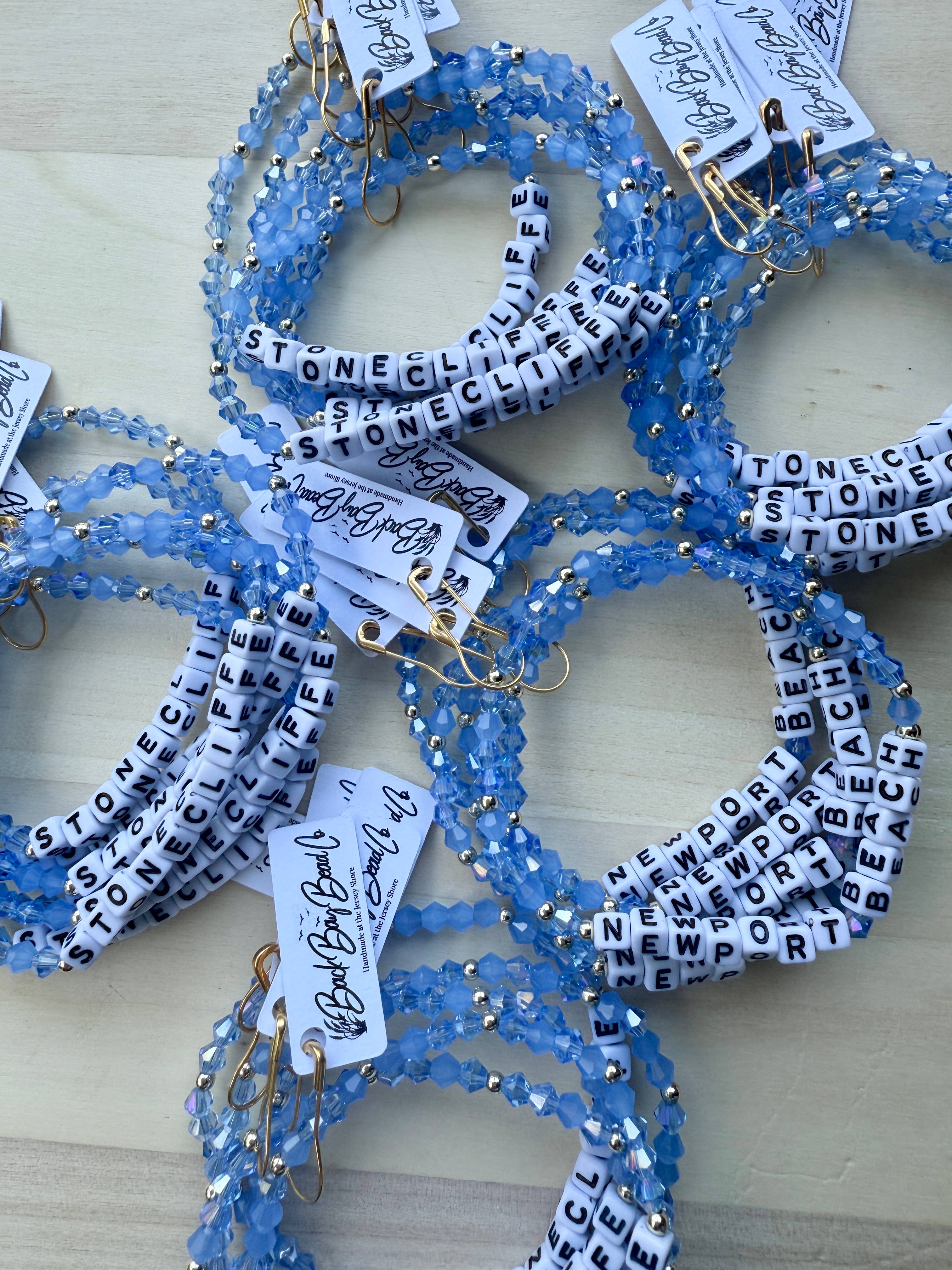 Back Bay Bead Company - Wholesale Beaded Bracelet - Personalized Word Bracelet Affirmation Custom Town Bracelet 2